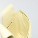 BOTTEGA VENETA INTRECCIATO Shoulder Bag Leather Cream Gold Auth BA13794V-18