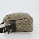 GUCCI GG Supreme Shoulder Bag PVC Beige Gold 211107 Auth BA13796A-5