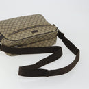 GUCCI GG Supreme Shoulder Bag PVC Beige Gold 211107 Auth BA13796A-7