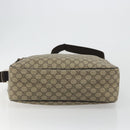 GUCCI GG Supreme Shoulder Bag PVC Beige Gold 211107 Auth BA13796A-9