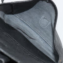 Gianni Versace Backpack Leather Black Gold Auth BA13798-25