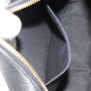 VERSACE Shoulder Bag Leather Black Gold Auth BA13799V-22