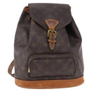 LOUIS VUITTON Monogram Montsouris MM Backpack M51136 LV Auth BA13800-13