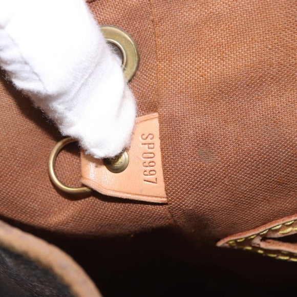 LOUIS VUITTON Monogram Montsouris MM Backpack M51136 LV Auth BA13800