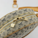 LOUIS VUITTON Monogram Mini Jeanne GM Shoulder Bag Blue M92000 LV Auth BA13801-19