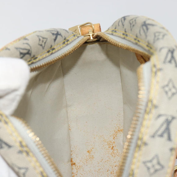 LOUIS VUITTON Monogram Mini Jeanne GM Shoulder Bag Blue M92000 LV Auth BA13801