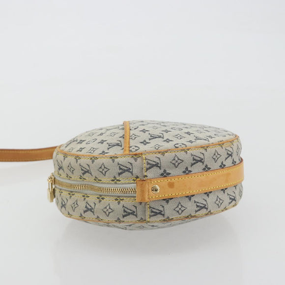LOUIS VUITTON Monogram Mini Jeanne GM Shoulder Bag Blue M92000 LV Auth BA13801