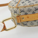 LOUIS VUITTON Monogram Mini Jeanne GM Shoulder Bag Blue M92000 LV Auth BA13801-6