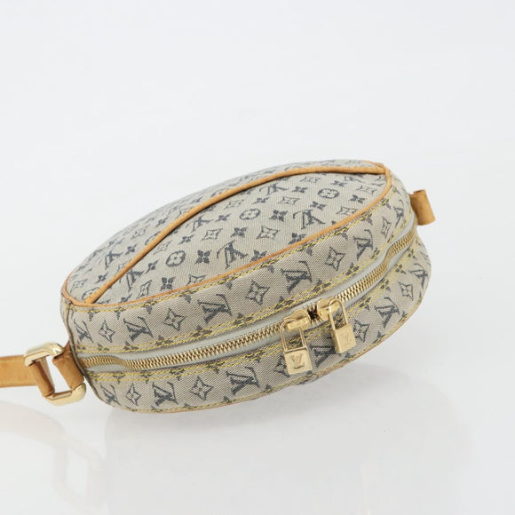 LOUIS VUITTON Monogram Mini Jeanne GM Shoulder Bag Blue M92000 LV Auth BA13801