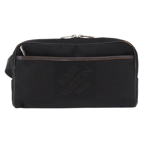 LOUIS VUITTON Damier Geant Acrobat Shoulder Bag Canvas Black M93620 Auth BA13802