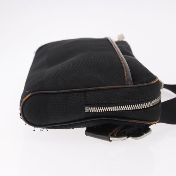 LOUIS VUITTON Damier Geant Acrobat Shoulder Bag Canvas Black M93620 Auth BA13802