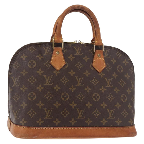 LOUIS VUITTON Monogram Alma Hand Bag M51130 LV Auth BA13803