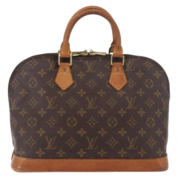 LOUIS VUITTON Monogram Alma Hand Bag M51130 LV Auth BA13803