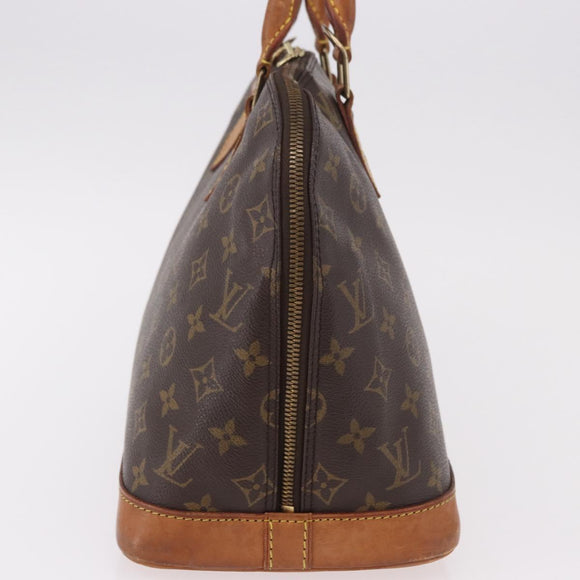 LOUIS VUITTON Monogram Alma Hand Bag M51130 LV Auth BA13803