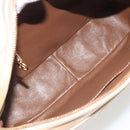 CHANEL Matelasse Shoulder Bag Lamb Skin Beige Gold CC Auth BA13808A-10