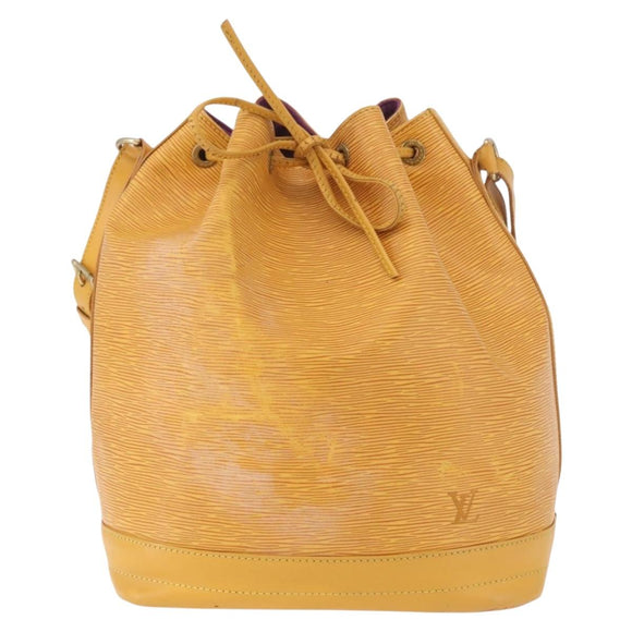 LOUIS VUITTON Epi Noe Shoulder Bag Tassili Yellow M44009 LV Auth BA13809