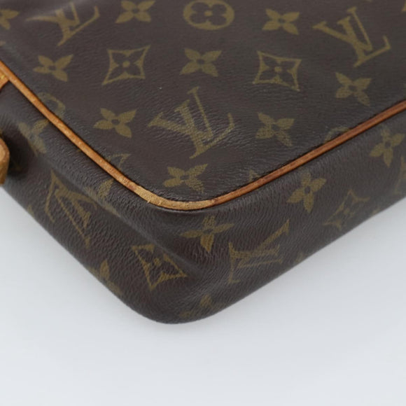 LOUIS VUITTON Monogram Compiegne 23 Clutch Bag M51847 LV Auth BA13810