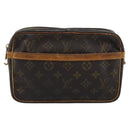 LOUIS VUITTON Monogram Compiegne 23 Clutch Bag M51847 LV Auth BA13810-13