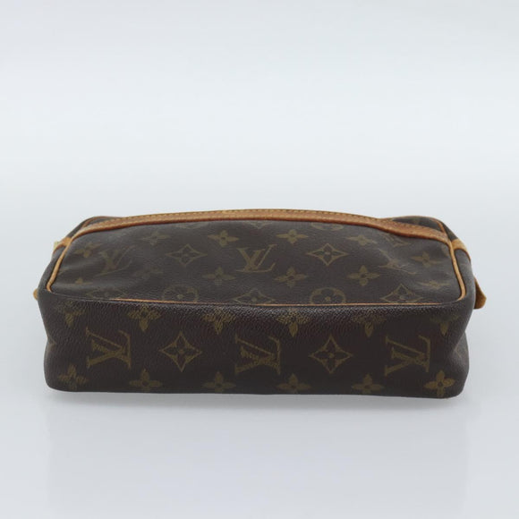 LOUIS VUITTON Monogram Compiegne 23 Clutch Bag M51847 LV Auth BA13810