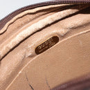 GUCCI GG Plus Supreme Shoulder Bag PVC Beige Gold Auth BA13812-10