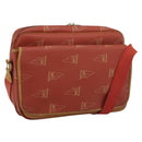 LOUIS VUITTON LOUIS VUITTON Cup Calvi Bag Red Aboganie M80028 LV Auth BA13815A-1