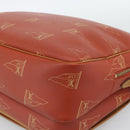 LOUIS VUITTON LOUIS VUITTON Cup Calvi Bag Red Aboganie M80028 LV Auth BA13815A-15
