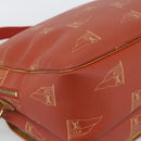 LOUIS VUITTON LOUIS VUITTON Cup Calvi Bag Red Aboganie M80028 LV Auth BA13815A-16