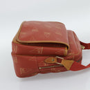 LOUIS VUITTON LOUIS VUITTON Cup Calvi Bag Red Aboganie M80028 LV Auth BA13815A-4