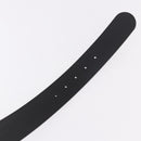 GUCCI GG Supreme Interlocking G Belt PVC 37.4"" Black 703147 Auth BA13819V-8