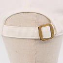 GUCCI Cap Cotton S White Auth BA13820V-20