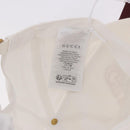GUCCI Cap Cotton S White Auth BA13820V-24