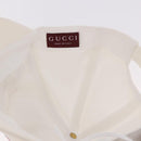 GUCCI Cap Cotton S White Auth BA13820V-25