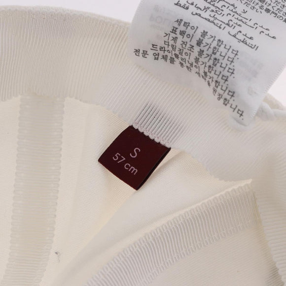 GUCCI Cap Cotton S White Auth BA13820V