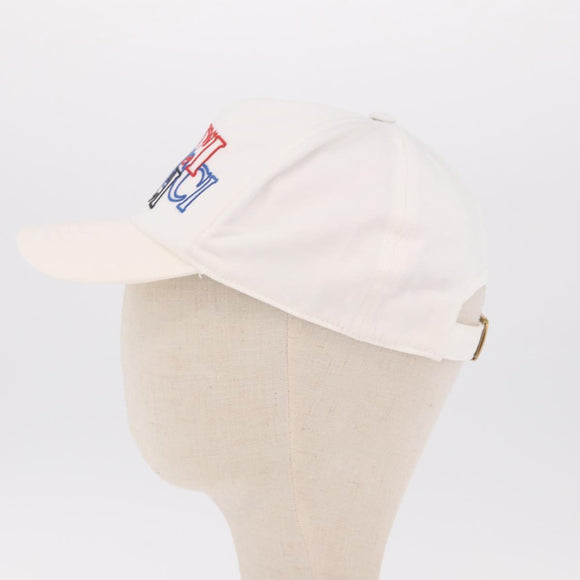 GUCCI Cap Cotton S White Auth BA13820V