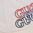 GUCCI Cap Cotton S White Auth BA13820V-14
