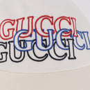 GUCCI Cap Cotton S White Auth BA13820V-8