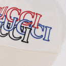 GUCCI Cap Cotton S White Auth BA13820V-16