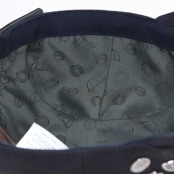 HERMES Casquette Cap Wool Ardoise Auth BA13821M