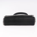Stella MacCartney Falabella Chain Shoulder Bag Suede Black Silver Auth BA13822V-10