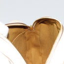 Stella MacCartney Shoulder Bag Leather Ivory Gold Auth BA13823-18