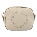 Stella MacCartney Shoulder Bag Leather Ivory Gold Auth BA13823-13