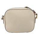Stella MacCartney Shoulder Bag Leather Ivory Gold Auth BA13823-2