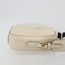 Stella MacCartney Shoulder Bag Leather Ivory Gold Auth BA13823-3