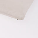PRADA Clutch Bag Leather White Silver Auth BA13824V-16
