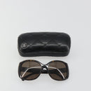 CHANEL Tortoise Pattern Sunglasses Plastic Brown CC Auth BA13826-13