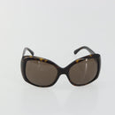 CHANEL Tortoise Pattern Sunglasses Plastic Brown CC Auth BA13826-2