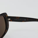 CHANEL Tortoise Pattern Sunglasses Plastic Brown CC Auth BA13826-9