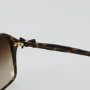 CHANEL Tortoise Pattern Sunglasses plastic Brown CC Auth BA13827-10