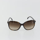 CHANEL Tortoise Pattern Sunglasses plastic Brown CC Auth BA13827-2