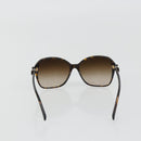 CHANEL Tortoise Pattern Sunglasses plastic Brown CC Auth BA13827-3